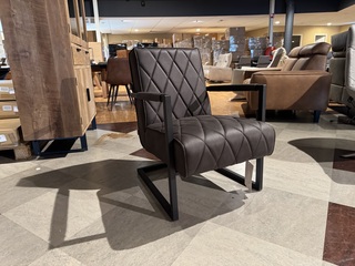 Fauteuil Label51, Denmark, antraciet